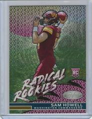 Sam Howell Football Cards 2022 Panini Certified Radical Rookies Prices
