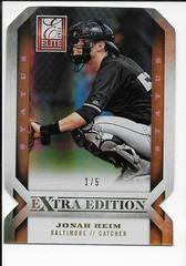 Jonah Heim [Aspirations Die Cut] Baseball Cards 2013 Panini Elite Extra Edition Prices