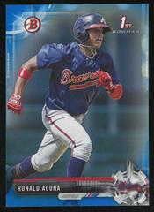 Ronald Acuna [Blue] #BP127 Baseball Cards 2017 Bowman Prospects Prices