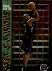 Vince Carter #FF04 Basketball Cards 2001 Topps Chrome Fast & Furious Prices