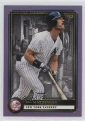 Don Mattingly [Purple] #44 Baseball Cards 2022 Topps X Aaron Judge Prices
