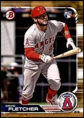 David Fletcher [Gold] #49 Baseball Cards 2019 Bowman Prices