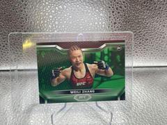 Weili Zhang [Green] Ufc Cards 2020 Topps UFC Knockout Prices