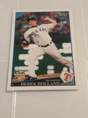 Derek Holland Baseball Cards 2009 Topps Updates & Highlights Prices