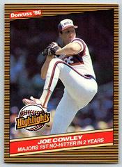 Joe Cowley Baseball Cards 1986 Donruss Highlights Prices