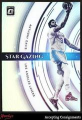 Anthony Davis [Holo] #8 Basketball Cards 2021 Panini Donruss Optic Star Gazing Prices