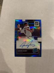 Aaron Ashby [Purple Stars] Baseball Cards 2022 Panini Donruss Optic Rated Rookie Signatures Prices