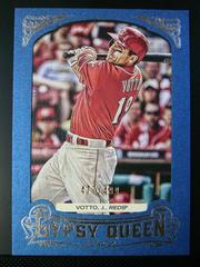 Joey Votto [Blue Frame] #145 Baseball Cards 2014 Topps Gypsy Queen Prices