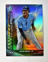 Adrian Rondon #BSU-AR Baseball Cards 2017 Bowman Chrome Scouts' Updates Prices