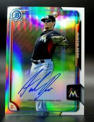 Austin Dean [Refractor] #AD Baseball Cards 2015 Bowman Chrome Autograph Prospect Prices