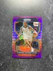 Cynthia Cooper Dyke [Purple] Basketball Cards 2022 Panini Prizm WNBA Prices