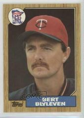 Bert Blyleven #25 Baseball Cards 1987 Topps Tiffany Prices