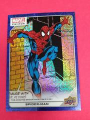 Spider-Man [Blue Traxx] #153 Marvel 2023 Upper Deck Platinum Prices