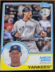 Aaron Judge [Black] Baseball Cards 2018 Topps Update 1983 Baseball Prices