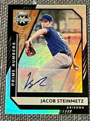 Jacob Steinmetz [Prime Numbers Signature A] #103 Baseball Cards 2021 Panini Elite Extra Edition Prices
