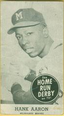 Hank Aaron Baseball Cards 1959 Home Run Derby Prices