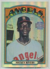 Mickey Rivers [1972 Reprint] Baseball Cards 2001 Topps Archives Reserve Prices