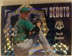 Tarik Skubal [Reactive Blue] #PD12 Baseball Cards 2021 Panini Mosaic Debuts Prices