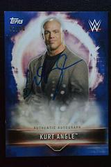 Kurt Angle [Bronze] Wrestling Cards 2019 Topps WWE Road to Wrestlemania Autographs Prices
