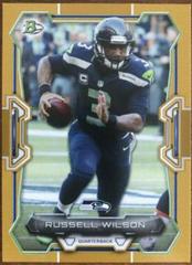 Russell Wilson [Gold] Football Cards 2015 Bowman Prices