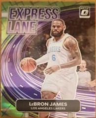 LeBron James [Lime Green] #4 Basketball Cards 2022 Panini Donruss Optic Express Lane Prices
