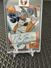 Jose Ramirez [Orange] Baseball Cards 2023 Topps Pristine Oh Snap Autographs Prices
