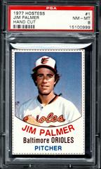 Jim Palmer [Hand Cut] #1 Baseball Cards 1977 Hostess Prices
