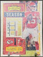 Patrick Mahomes II [Stardust] Football Cards 2020 Panini Contenders Prices