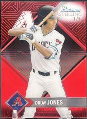 Druw Jones [Red] #ST-4 Baseball Cards 2023 Bowman Sterling Tek Prices