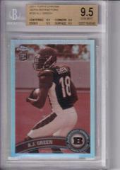 A.J. Green [Looking Left Sepia Refractor] #150 Football Cards 2011 Topps Chrome Prices