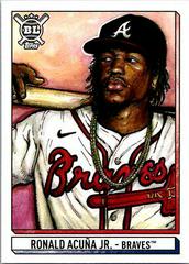 Ronald Acuna #ATG-RA Baseball Cards 2021 Topps Big League Art of the Game Prices