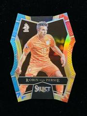 Robin van Persie [Tie Dye Prizm Die Cut] Soccer Cards 2016 Panini Select Prices