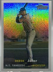 Derek Jeter [Chrome Refractor] #109 Baseball Cards 2006 Topps Heritage Chrome Prices