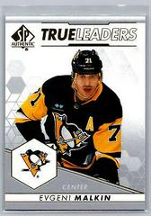 Evgeni Malkin #TL-8 Hockey Cards 2022 SP Authentic True Leaders Prices