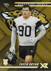 Taven Bryan [Gold] Football Cards 2018 Panini XR Prices