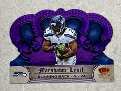Marshawn Lynch [Purple] Football Cards 2012 Panini Crown Royale Prices