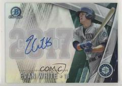 Evan White #C17A-EW Baseball Cards 2017 Bowman Draft Class of Autographs Prices