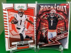 Ja'Marr Chase [Spectrum Green] #11 Football Cards 2023 Panini Absolute Rock Out Prices