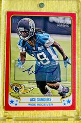 Ace Sanders [Autograph] #22 Football Cards 2013 Topps Magic Prices