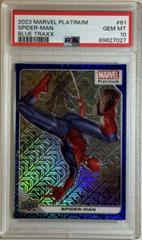 Spider-Man [Blue Traxx] #61 Marvel 2023 Upper Deck Platinum Prices