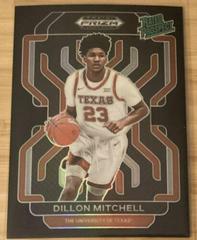 Dillon Mitchell [Black Gold] #RP-DMI Basketball Cards 2022 Panini Prizm Draft Picks Rated Prospect Prices