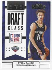 Dyson Daniels #8 Basketball Cards 2022 Panini Contenders Draft Class Prices