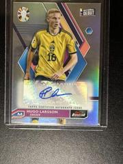 Hugo Larsson #BCA-HL Soccer Cards 2023 Topps Finest Road to UEFA EURO Autograph Prices