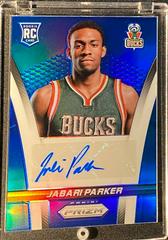 Jabari Parker #1 Basketball Cards 2014 Panini Prizm Rookie Autographs Blue Prices