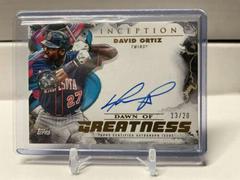 David Ortiz Baseball Cards 2023 Topps Inception Dawn of Greatness Autographs Prices