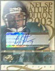 Byron Leftwich [Red] #BY Football Cards 2003 SP Signature Signature Edition Prices