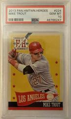 Mike Trout #224 Baseball Cards 2013 Panini Hometown Heroes Prices