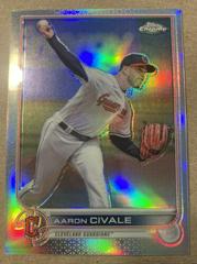 Aaron Civale [Refractor] #USC160 Baseball Cards 2022 Topps Chrome Update Prices