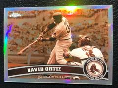 David Ortiz [Sepia Refractor] #12 Baseball Cards 2011 Topps Chrome Prices