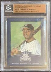 Alfonso Soriano #10 Baseball Cards 2002 Donruss Diamond Kings Prices
